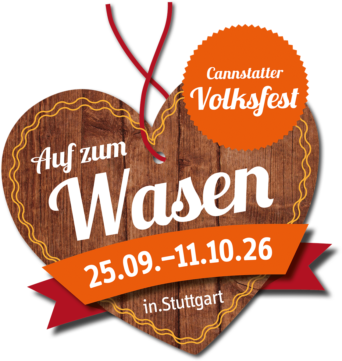 Offizielles Logo Cannstatter Volksfest 2026
