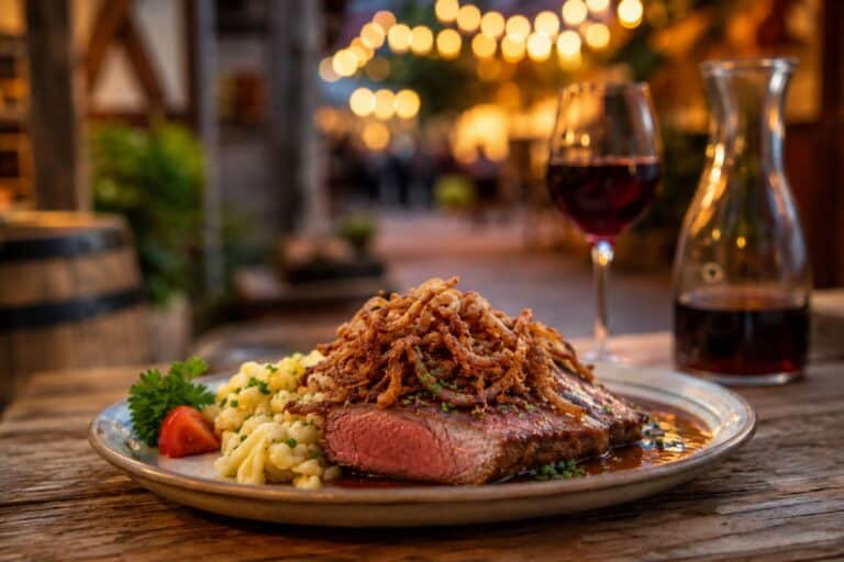 Regional auf der Karte, Fleisch aus Übersee? Das Weindorf und die Sache mit der Herkunft