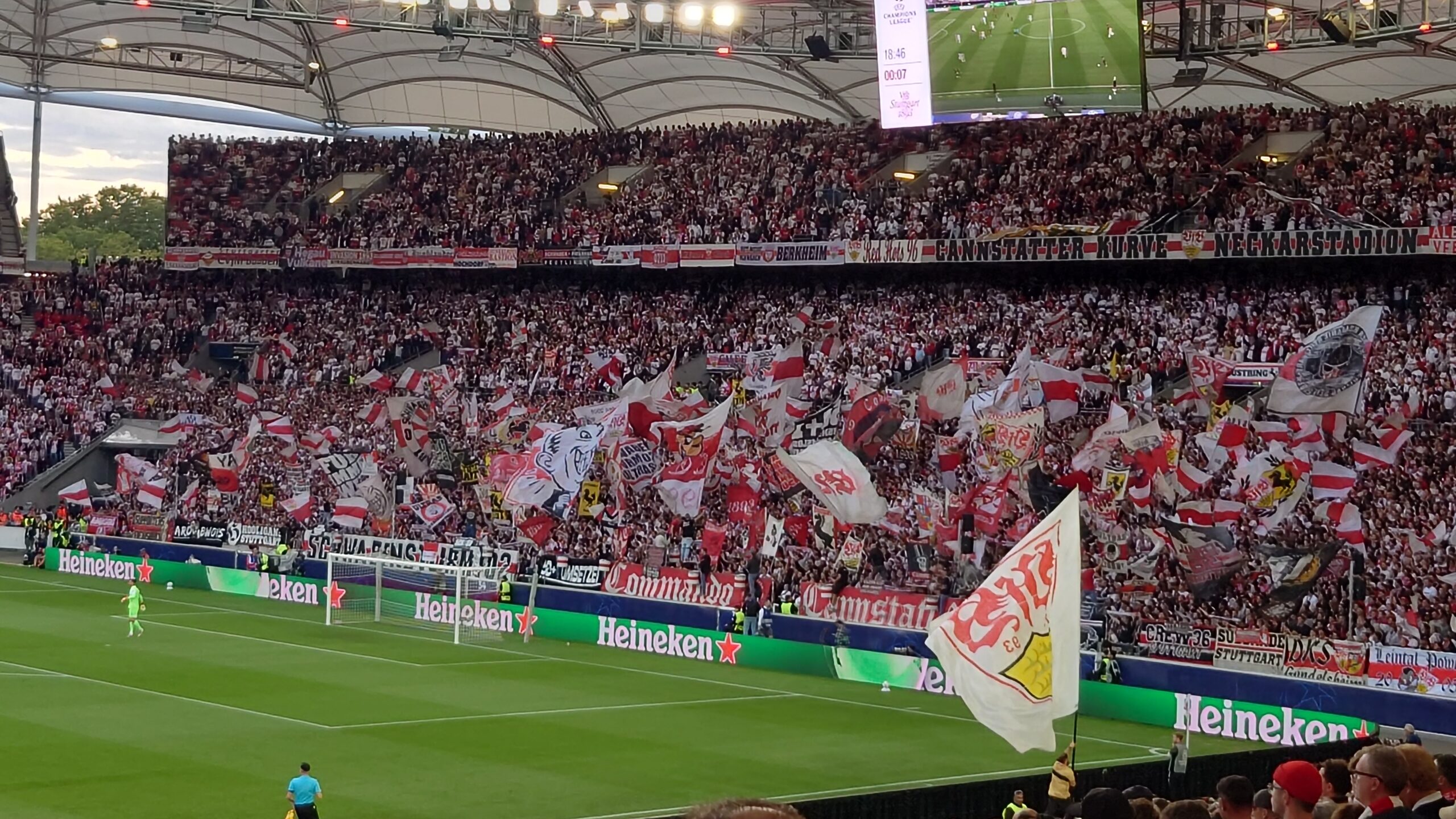 Stimmungsbild rund um den VfB Stuttgart